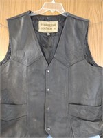 Leather Vest -Size 52