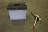Craftsman Storage Box W/ (2) HD Straps, Tow Hook &