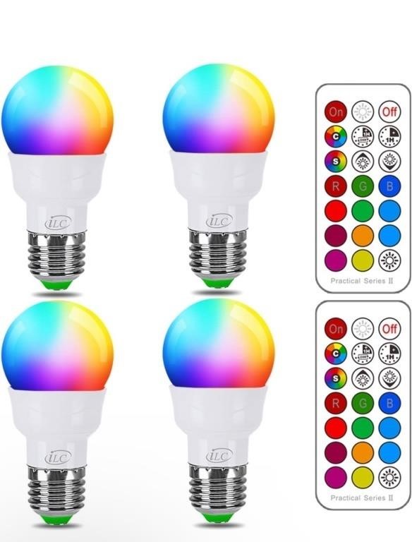 New RGB LED Color Changing Light Bulb, 40W