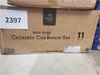 MM non-stick ceramic cookware set 11pc