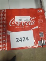 Coke mini 30-7.5oz cans