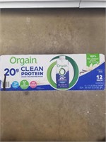 Orgain vanillia 12 pack