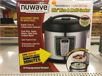 Nib 20-cup olio rice and multi cooker.