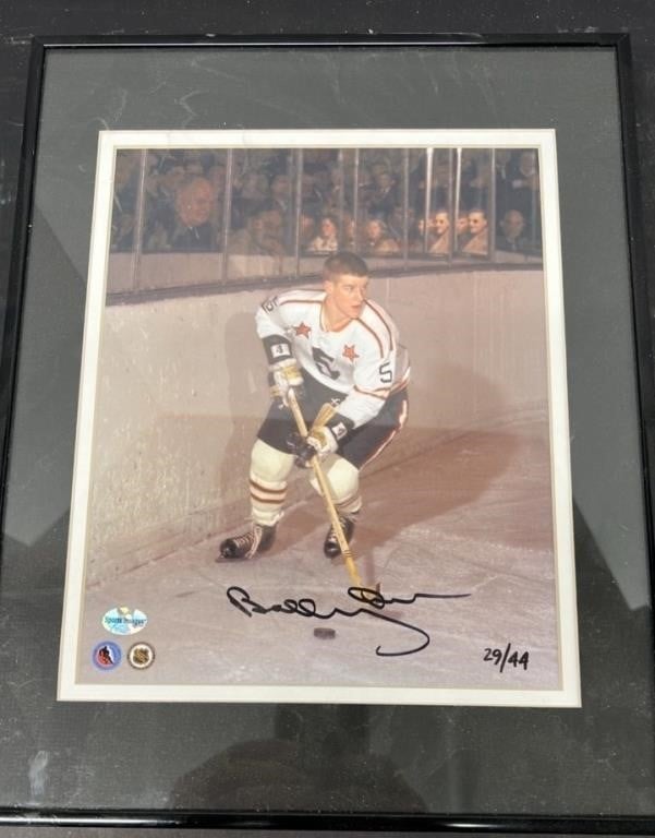 Sports Images. Bobby Orr Autographed All-Star