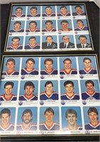 1980s Edmonton Oilers Team photos. #SC.