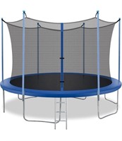 14FT Trampoline with Enclosure Net