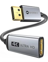 4K DisplayPort to HDMI Adapter
