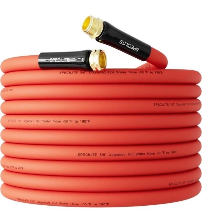 Hot/Cold Water Hose 5/8" x 50 ft