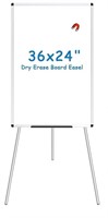 VIZ-PRO Magnetic Whiteboard Easel, 36 x 24