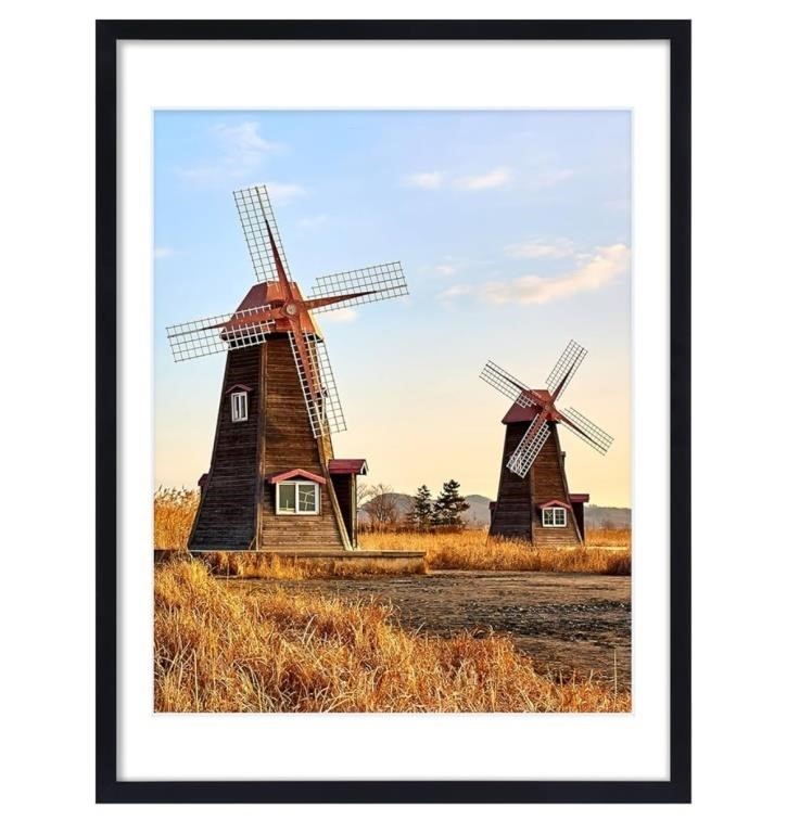 18x24 Picture Frame Black, Display Poster 16x20