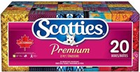 Scotties Premium 2 Ply Facial Tissues, 126 Count,