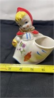 Hull Pottery Little Red Riding Hood Sugar Bowl