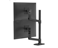 Ergotron – LX Vertical Stacking Dual Monitor A