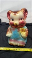 Vintage c. 1950's American Bisque Baby  Bear in