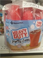 MM HD party cups 240ct
