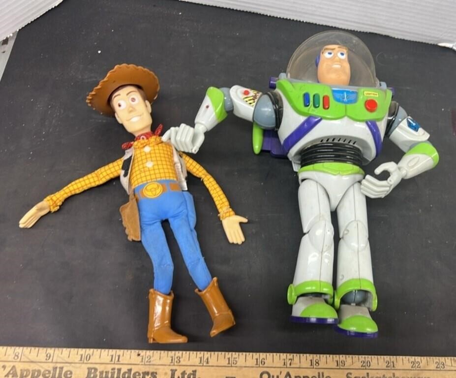 Buzz and Woody Dolls