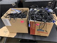 2 boxes of cords