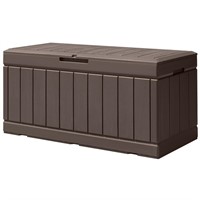 N5078  Vineego Deck Box, 82 Gallon, Brown