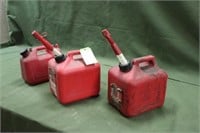 Assorted Gas Cans