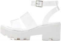 597-1 Clear Sandals