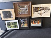 6 Framed Photography Prints