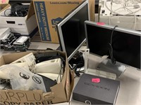 2 monitors box of msc items