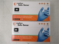 100-Pk Safe-Sense Medium 4 Mil Nitrile Exam Gloves