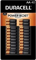 Duracell CopperTop AA Batteries, 40-count