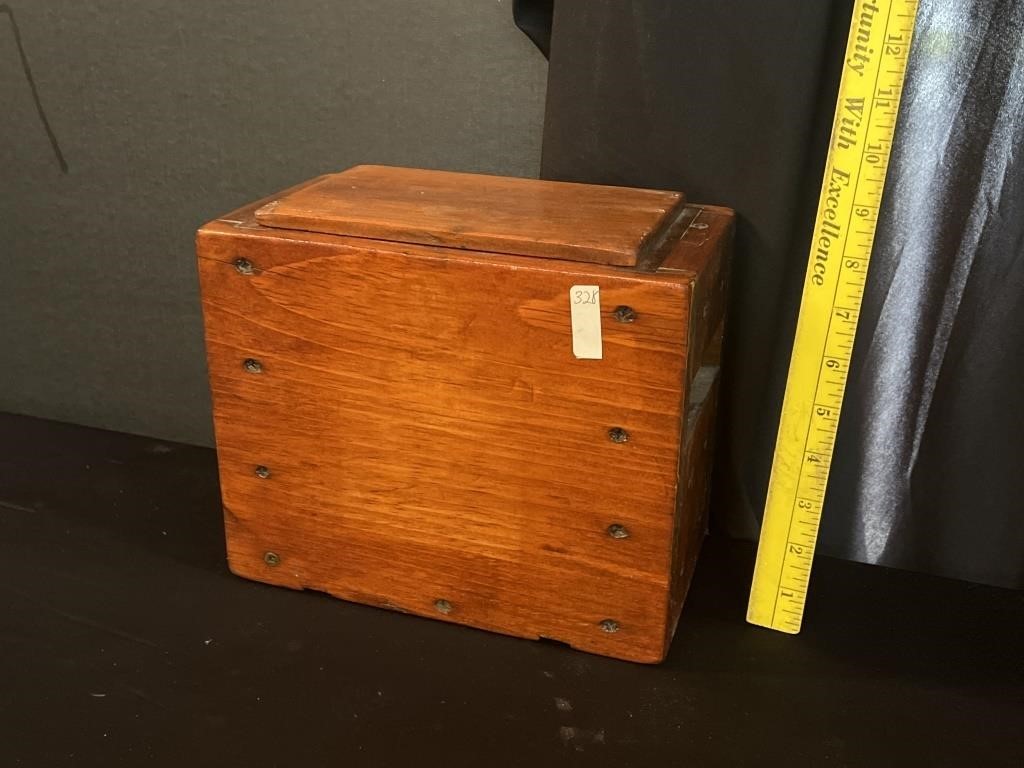 Handmade Wood Ammo Box