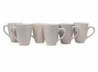 (2) Gourmet Basics Stoneware Mugs 6-pack
