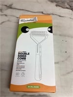 Double sided pet comb