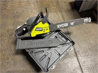 RYOBI 16” 37cc 2-Cycle Gas Chainsaw w/ Case