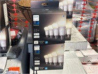 Philips A19 Bluetooth Smart LED Bulb 2-Pack White