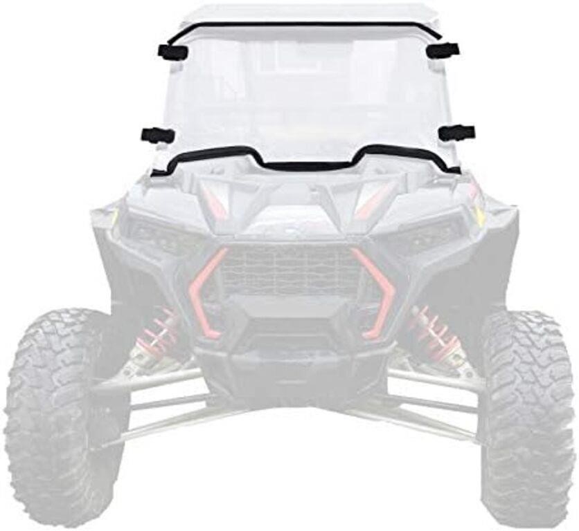 Clear Front Full Windshield with Four Velcro Clamp