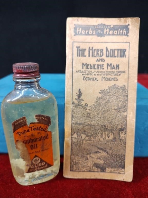 Vintage Herb Doctor Camphorated Oil
