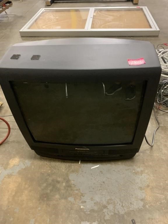 Panasonic tv with Vcr player