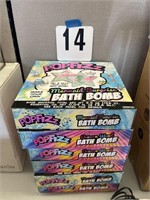 6 POPFIZZ BATH BOMBS