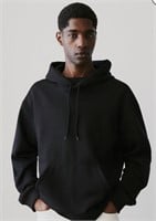 H&M Sz  L Relaxed-fit Hoodie - Black