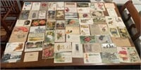 Vintage Post Card, some w old stamps
