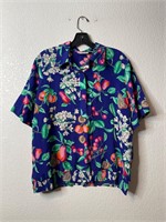 Vintage Femme Floral Button Up Shirt