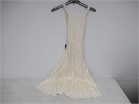 Lulus Women's SM Scoop Neck Dress, Ivory Small