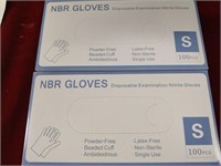Size S Nitrile Gloves - 200 gloves