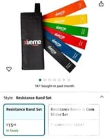 Xtreme Resistance Bands for Exercise (Set of 6) -