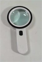 Lighted magnifying glass Works