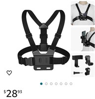 Techson Chest Mount Harness for Gopro Hero,