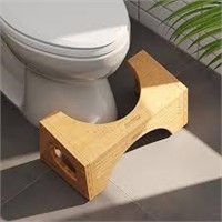 Bamboo Flip Toilet Stool