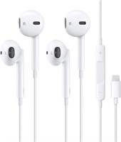 2-Pack 2 Pack Earbuds Headphone for iPhone