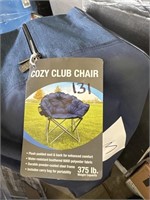 Coxu club chair- blue