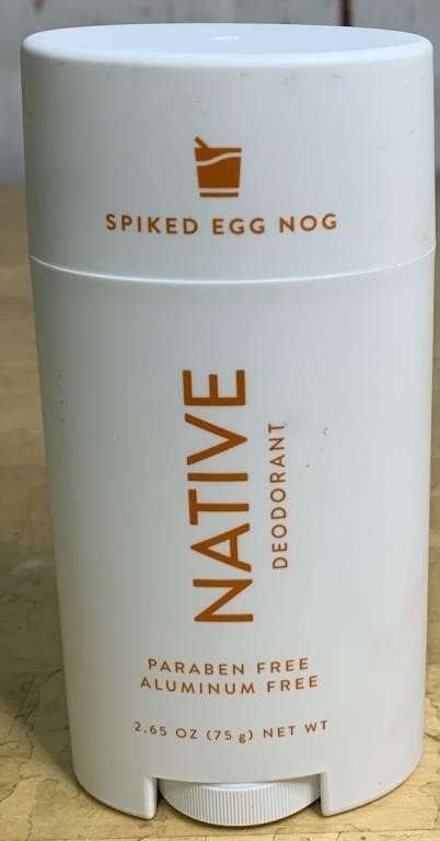 Native Deodorant - Spiked Egg Nog -2.65 Oz