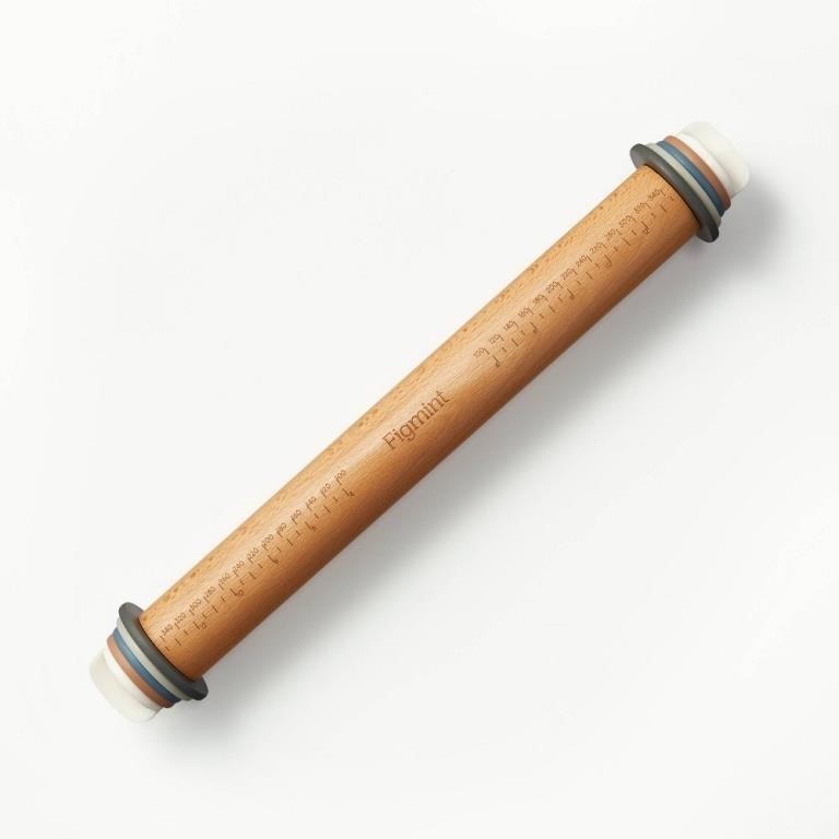 Adjustable Wood Rolling Pin - Figmint